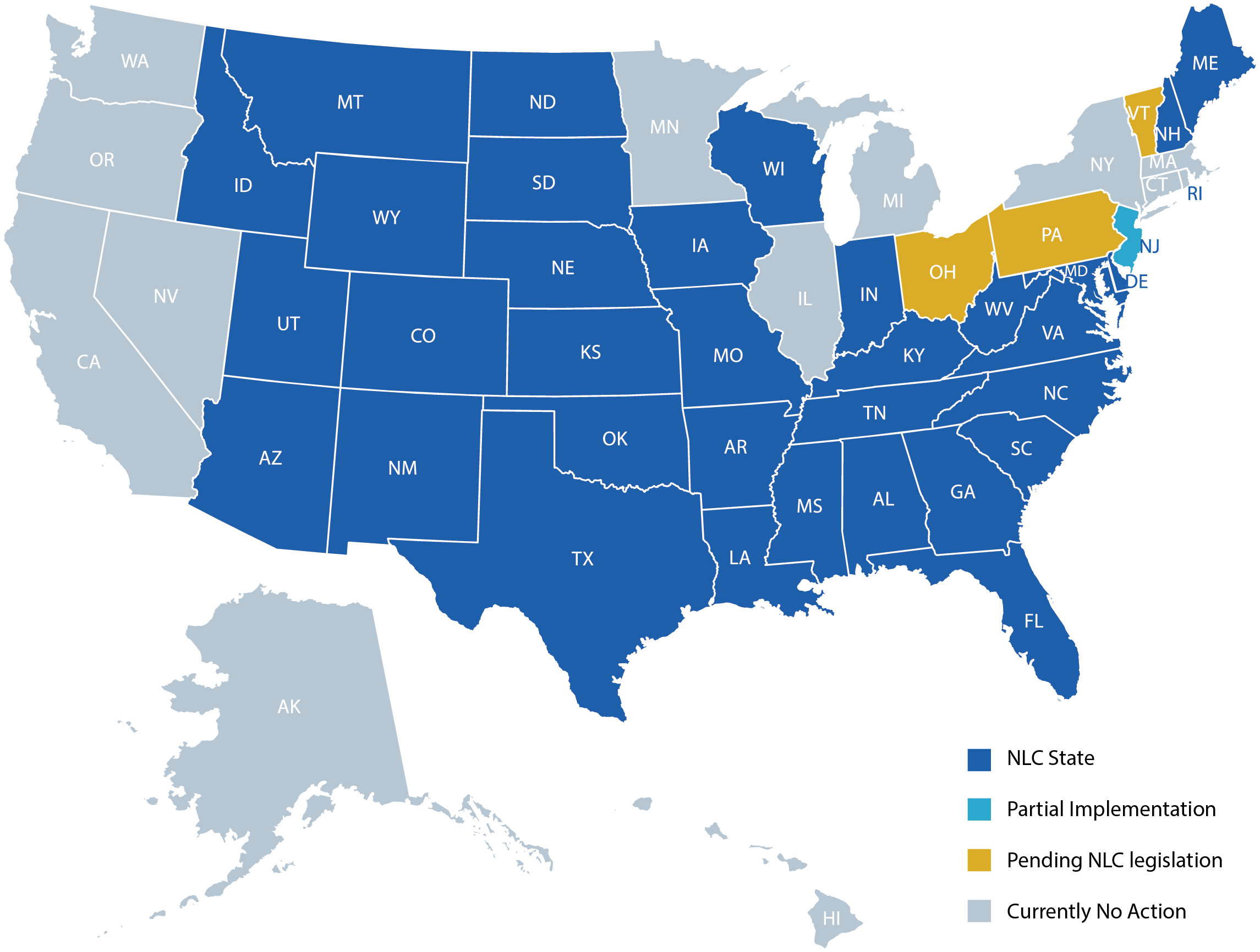 Is Rhode Island A Compact State New Compact States are Making Travel Nursing Easier - SHC